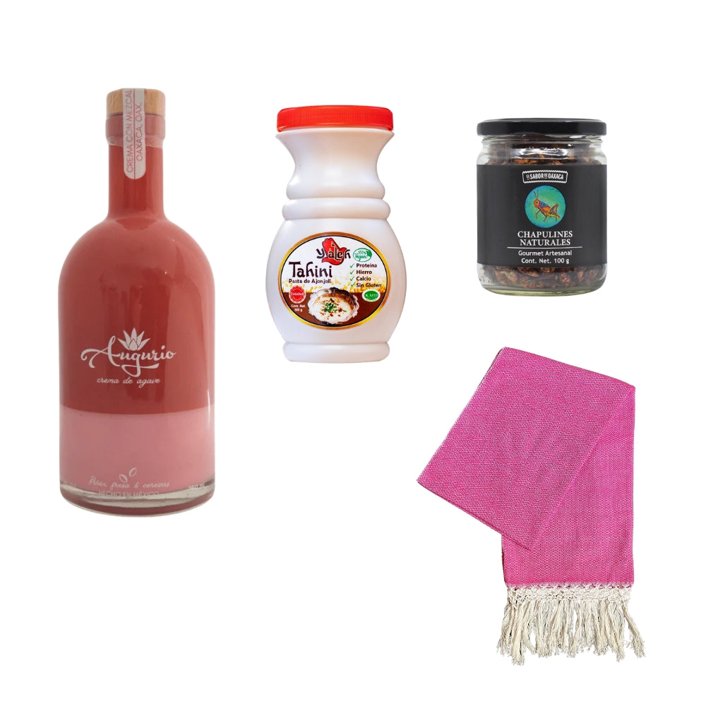 Regalo Navideño - Set Especial con Crema de Agave y 3 Productos Gourmet Locales Artesanales | Todo Sano