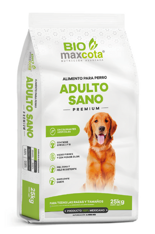 Croquetas Para Perro Adulto Sano 25 KG | BIOMAXCOTA