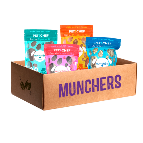 Premios Para Mascotas - Munchers 4 Sabores | Pet & Chef