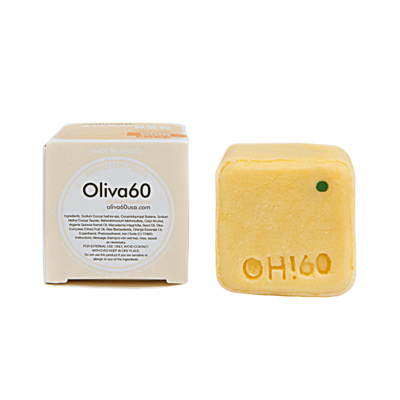 Shampoo en Barra de Naranja Silvestre 100 GR | Oliva60