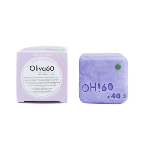 Shampoo en Barra de Salvia y Lavanda 100 GR | Oliva60