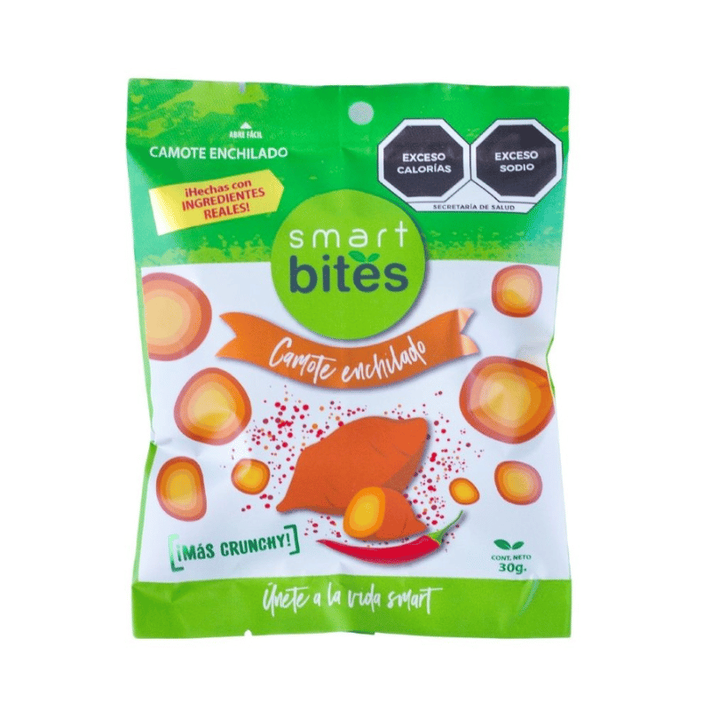 Chips de Camote Enchilado 30 GR | Smart Bites