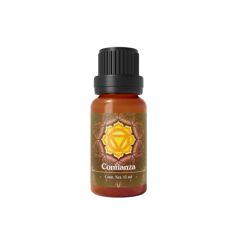 Aceite Esencial Confianza - Chakra Plexo Solar 15 ML | Todo Sano