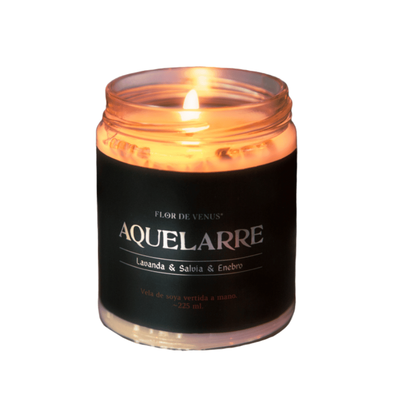 Vela Aromática "Aquelarre" 225 ML | Flor de Venus